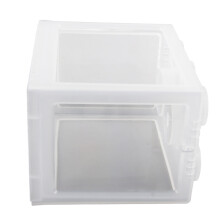 Transparent Acrylic Small Betta Fish Tank 0.8L Portable Aquarium