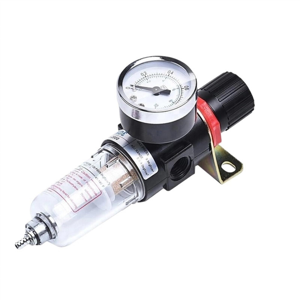 Afr2000 Pneumatic Filter Regulator With Gauge, Rc 1/4 Inch Port, 3 In 1 Air Control 9169991560465