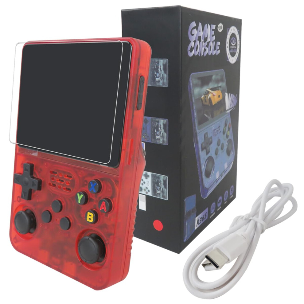 Retro Handheld Game Console 128Gb With 15000 Games 3.5 Inch Ips Screen 21 Emulators Red 9073542572534