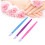 36pcs Plastic Cuticle Pusher Nail Art Tools with Ergonomic Beveled Grip for Precise Removal 3