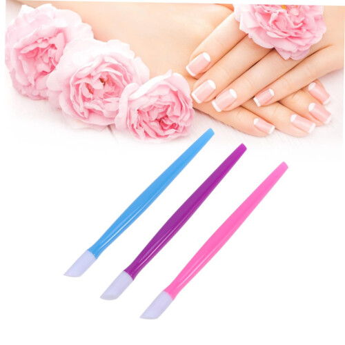 36pcs Plastic Cuticle Pusher Nail Art Tools with Ergonomic Beveled Grip for Precise Removal 2