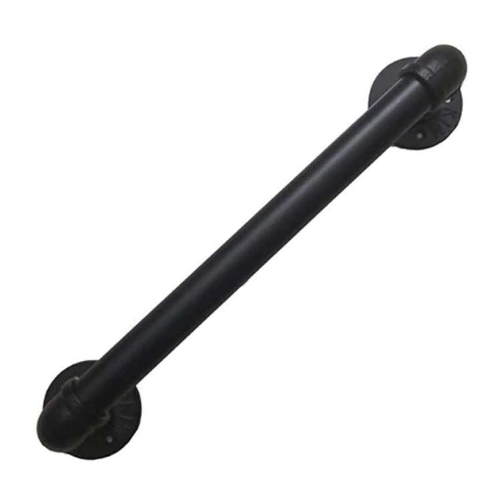 304 Stainless Steel Shower Grab Bar 100cm for Bathroom Safety, NonSlip Grip, 500lbs Support, Black Handrail for Elderly