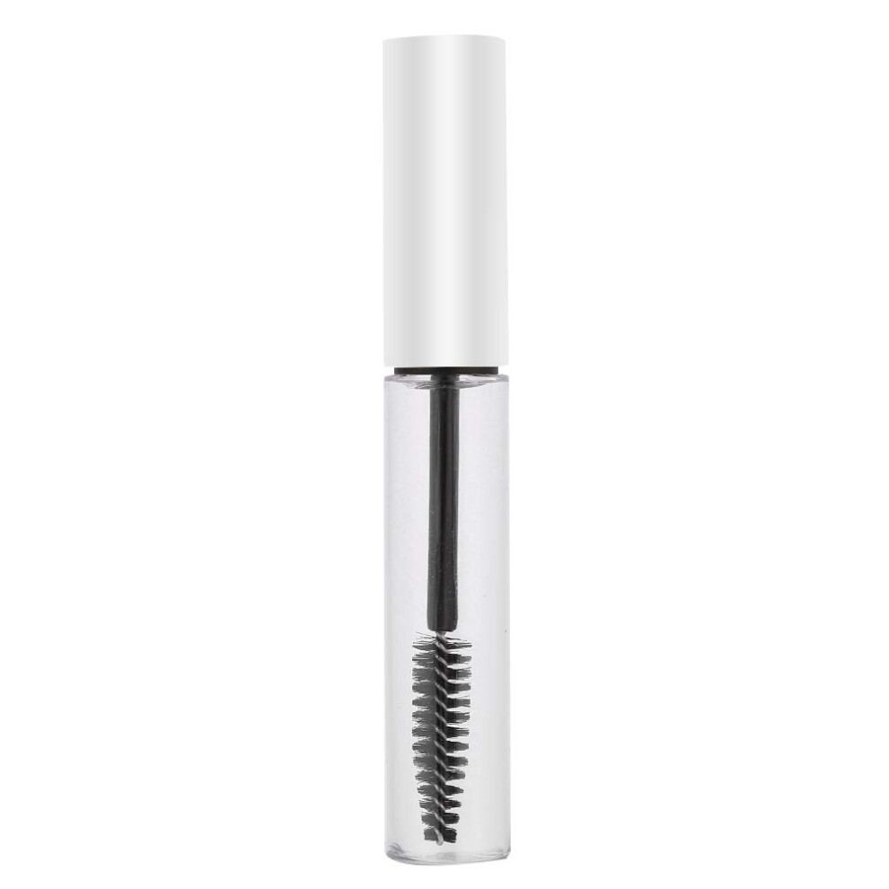 White 10Ml Empty Mascara Tube With Wand, Leakresistant Cap Refillable Mascara Bottle For Travel, Cap