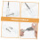Nail Drill Bits 3.1mm Manicure Drill Shank Easy Replacement for Home and Salon Use 4