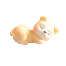Figurine mini-câine din rășină, 5 piese, pentru decorarea casei
