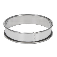 Anillos de Muffin de 4 Pulgadas Anillos de Crumpet, Juego de 40 Moldes de Anillos de Muffin de Acero Inoxidable Anillos de Tarta Enrollados Dobles