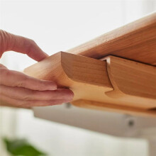 Caixa de Armazenamento Conveniente Decoração Natural Sob A Mesa Gaveta Oculta Armazenamento Doméstico Recipiente de Papelaria Armazenamento de