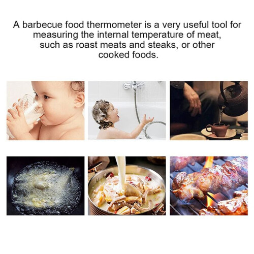Probe Digital Highly Accurate Cooking Timer Kitchen for Home ,Digital Meat Food Thermometer ,Kitchen Thermometer 2