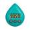 2X Silent Non-Ticking Battery Operated Shower Timer, Waterproof Digital Timer, Small Size Cute Timer Green 2