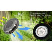 Solar Ventilator Rechargeable Exhaust Fan Solar Air Vent 215Mm for Caravans Boats Green House RV Motorhome