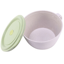 4X Microwave Noodle Bowls with Lid-40 OZ Large Wheat Straw Soup Mug with Phone Holder-Microwave&Dishwasher Safe
