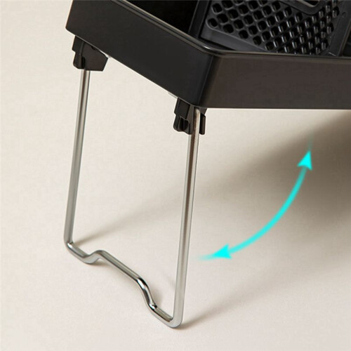 2pcs Cup Holder [Single Row] Household with Bracket Foldable Cup Holder Coffee Shop Cup Rack White 2