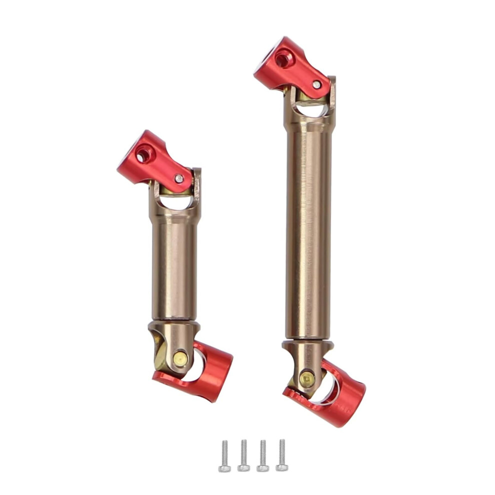 Metal Drive Shaft Set 2Pcs For Trx4m, 1/18 Rc Car Cvd Upgrade For Bronco Ax8560, Smooth Power Transfer 9092120354836