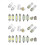 28X White LED Car Interior Inside Light Dome Trunk Map License Plate Lamp Bulbs 1
