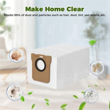 25 Pcs for JONR P20 PRO Vacuum Cleaner Accessories Roller Side Brush Mop Pad Dust Bag