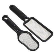 Foot Callus Remover Pedicure Foot File, 2pcs Stainless Steel Rasp Tool for Smooth Skin