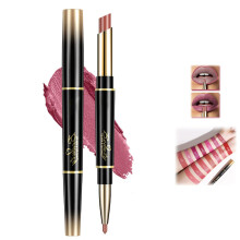 2 in 1 Double Ended Matte Waterproof Lipstick and Lip Liner, Long Lasting Non‑Fade Color (10#, 1 Pack)