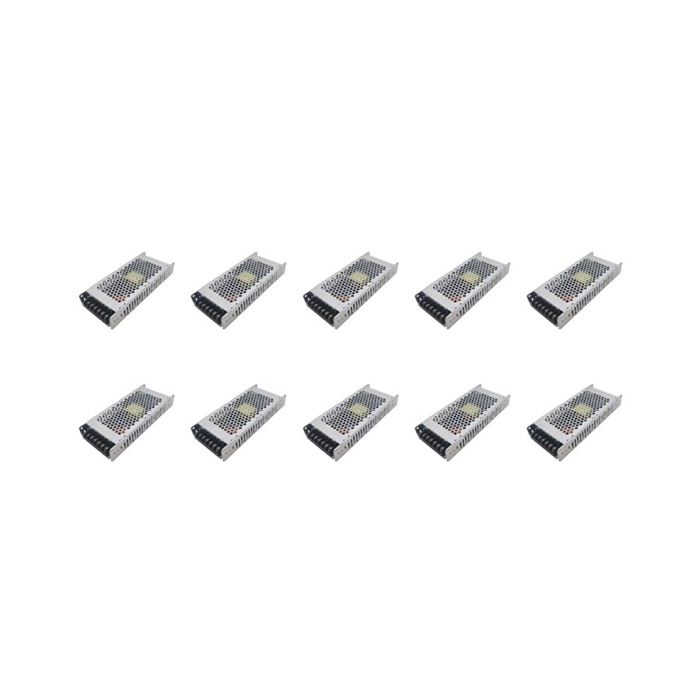 10X 5V 40A 200W Ultra-Thin Switching Power Supply Billboard Electronic Screen Led Display Power Supply 6032810415464