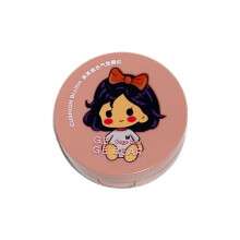 Natural Peach Cushion Blush Compact with SoftFocus Velvet Finish, Buildable LongLasting Color, 24g