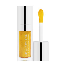 Hydrating Lip Plumper Oil 8ml Yellow Long Lasting Lip Glow with Instant Glossy Finish