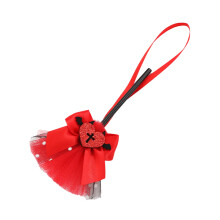 Halloween Witch Broom Ornament15x5cm Mesh Yarn