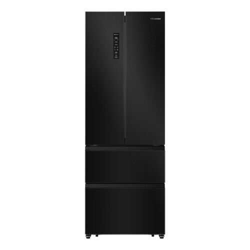 Hisense Hisense PureFlat American Fridge Freezer - Black - E Rated