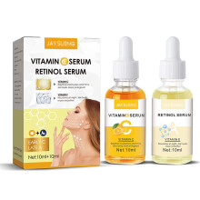 Vitamin C Face Serum with Hyaluronic Acid and Vitamin E, Brightening Anti Aging for Dark Spots Correction