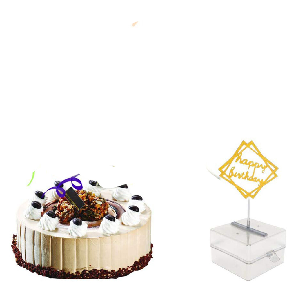 Cake Money Box Mold Â Transparent10.5x10.5x7.3cm 9058772812766