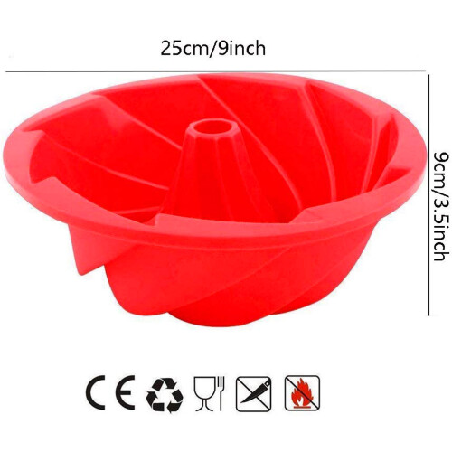 Silicone Spiral Cake Pan24cm