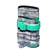 Set van 2 transparante PP-waterbakjes en voerbakjes voor vogels