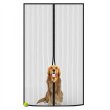 1pc Magnetic Screen Door Mesh 120x210cm - Easy Install, Self-Sealing Mesh, Pet Tested, Hands-Free Entry, Keeps Bugs Out