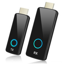 Émetteur et Récepteur Sans Fil Compatibles , Répéteur Sans Fil Compatible , Portée de 50 M (164 Pi), 4K, Double Bande 5 GHz + 2,4 GHz