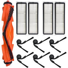 11PCS for Robot Vacuum S40/OV81 Vacuum Cleaner Accessories Replacement Parts Main Side Brush Hepa Filters