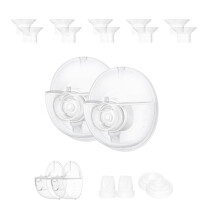 M5 24mm Full Set Collector Cup for M5 and 10pcs 13/15/17/19/21mm Flange Inserts