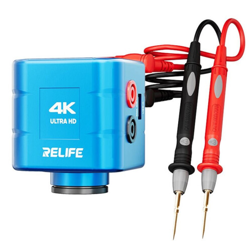 RELIFE 4K -Compatible Microscope Video Multimeter for PCB Repair with Advanced Interfaces MC1