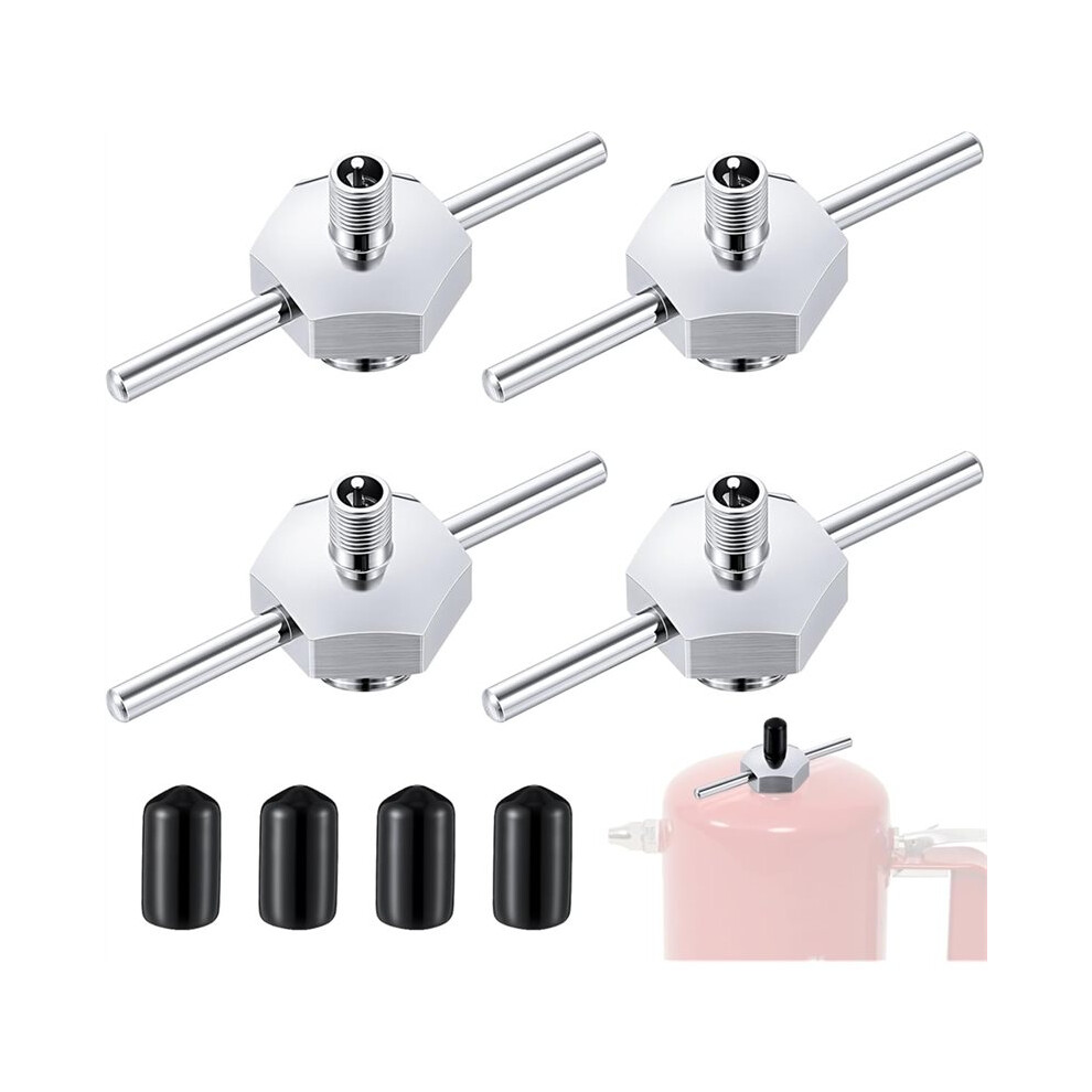 For Sprayer Vaper 19487 Spot Filling Cap 4 Pack, Filler Cap Assembly For Sprayer Non-Aerosol Spot, T-Bar Handle 4713733243755