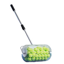Quickly Pick  Tennis  Artifact Hand Push Rolling  Picker Telescopic Style  Collector for Court Training