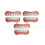 3Pcs Denture Resin Kit - Soft Kit Teeth Upper and Lower Set - Resin Liners Soft Denture Kit - Easy Use 1