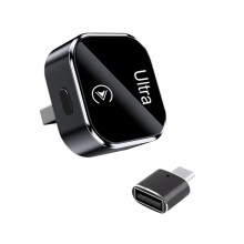 2-in-1 Draadloze -Adapter voor CarPlay Android Auto USB-Dongle-Adapter, van Bedraad CarPlay Naar Draadloos, Plug-And-, Zwart