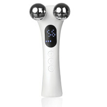 4D Roller Facial Massager EMS Face Lift Device V-Face Skin Tightening Double Chin Remover Eye Care Massage Beauty Roller
