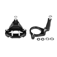 Motorcycle Steering Damper Stabilizer with Bracket Mount for Qianjiang SRK 800RR 600RS 2025+ Steering Damper