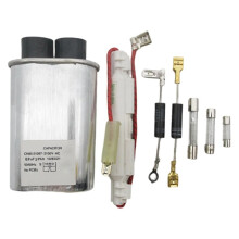 Mica-Platten + Hochspannungskondensator + Hochspannungsdiode + Sicherung 8-Teiliges Set für Midea/Galanz Standard-Mikrowellenofen Teile