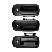 Exterior Door Handle Car Door Handle with Key Hole for Chevy Express 1996-2009 Car Outside Handle 25989401