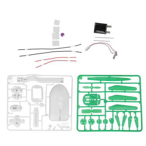 Solarroboter-Spielzeugset – 6-in-1-ABS-Bausatz 2