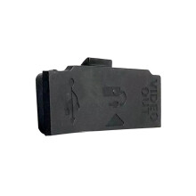 USB Rubber Lid Door -Compatible MIC Cap Interface Cover for 1000D Digital Camera Repair Part