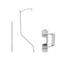 1SET Outdoor Table Supply Portable Retaining Clamp&Light Pole Bracket for IGT Camping Accessories Lamp Bracket