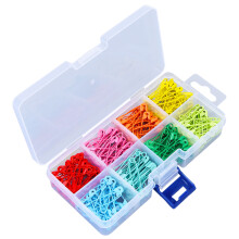240 Stück bunte Sicherheitsnadeln aus Edelstahl, 32 mm, Mini-Nähwerkzeuge