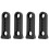 4PCS Door Lock Buffer Damper for  Accord 2002-2023 Soundproof Insulation Quiet Deaf Creaking Noise Seal Stopper 1
