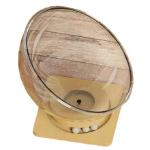 For Semi-Closed Space Capsule Cat Nest Turntable Seasons Universal Cat Bed Acrylic Toy Bed