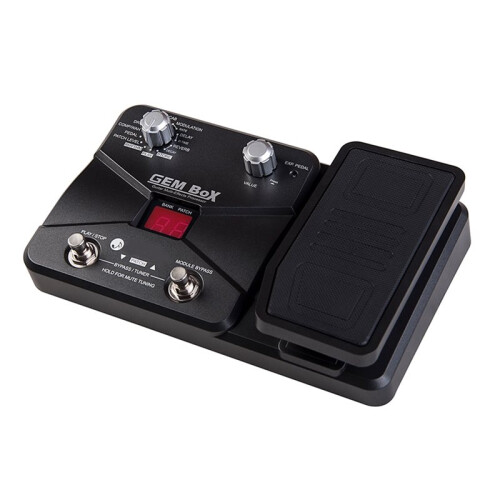 Guitar Multi Effects Processor with Expression Pedal Built in Drum Machine 60 Effects for Guitar Bass Amp